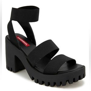 UNIONBAY platform sandals, Size 8